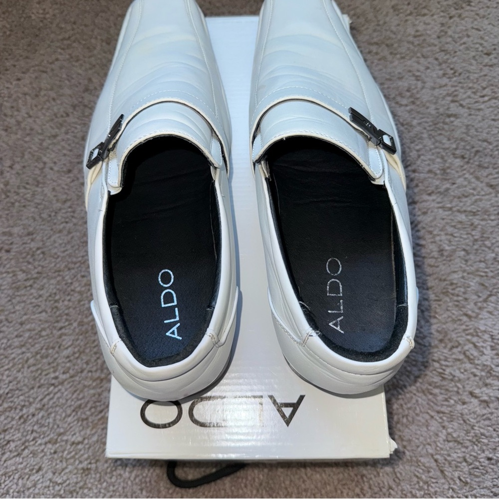 Aldo Men's Dress Shoes in white size 45 european (11.5 us) - Picture 2 of 5